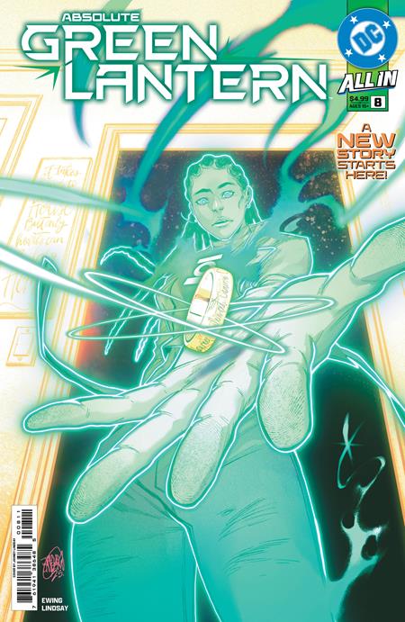 Absolute Green Lantern #8 - Jahnoy Lindsay Main Cover (Back-Issue)