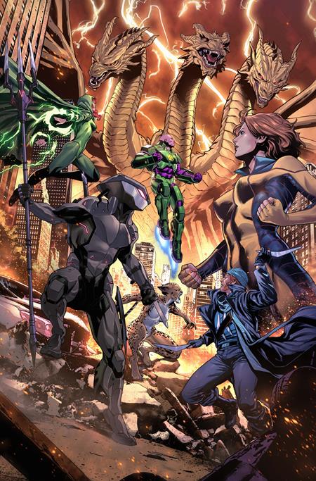 Justice League Vs Godzilla Vs Kong 2 #5 (of 7) | Lucas Meyer Var â€¢ Pre-Sale: C44-P47