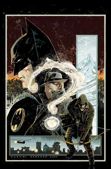 Batman / Green Arrow: The Question Arcadia #1 (of 4) | Gabriel Hardman Main Cvr â€¢ Pre-Sale: C44-P47
