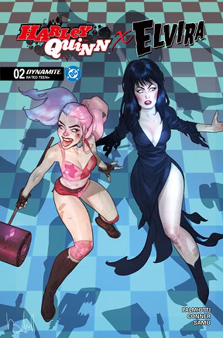 Harley Quinn X Elvira #2 | Ben Caldwell Var â€¢ Pre-Sale: C43-P46