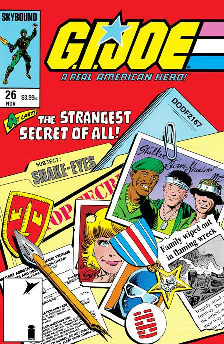 GI Joe: A Real American Hero #26 | Hama Files Edition | Mike Zeck Main Cvr â€¢ Pre-Sale: C44-P47