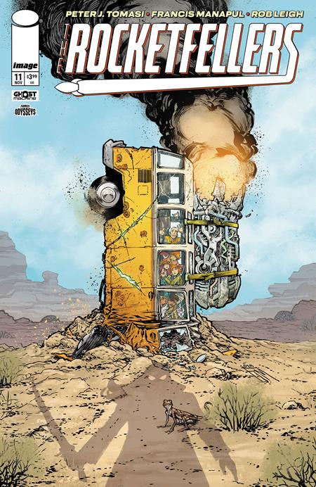 Rocketfellers #11 | Francis Manapul Main Cvr â€¢ Pre-Sale: C44-P47