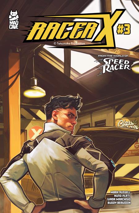 Racer X #3 (of 8) | Francesco Tomaselli Main Cvr â€¢ Pre-Sale: C43-P46