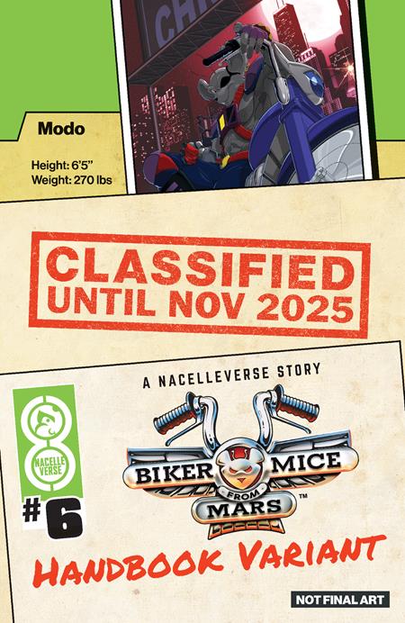 Biker Mice from Mars (2025) #6 | Edu Souza Main Cvr â€¢ Pre-Sale: C44-P47