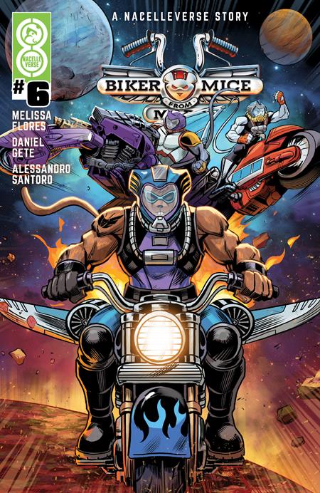 Biker Mice from Mars (2025) #6 | Patrick Spaziante Handbook Var â€¢ Pre-Sale: C44-P47