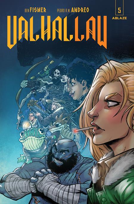 🔞 Valhallaw #5 - Ablaze / NBM | Pedro RM Andreo Main Cvr (Pre-Order) C41-P46