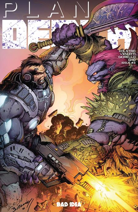 Planet Death #3 - Bad Idea | Mark Bagley Var (Pre-Order) C40-P44
