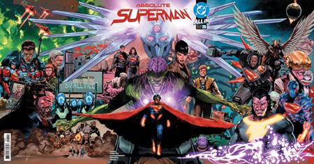 Absolute Superman #25 | Rafa Sandoval Gatefold Triptych Main Cvr (Closed) R2644