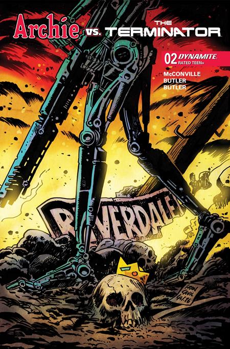 Archie vs the Terminator #2 - Dynamite | Francesco Francavilla Main Cvr (Pre-Order) C41-P44