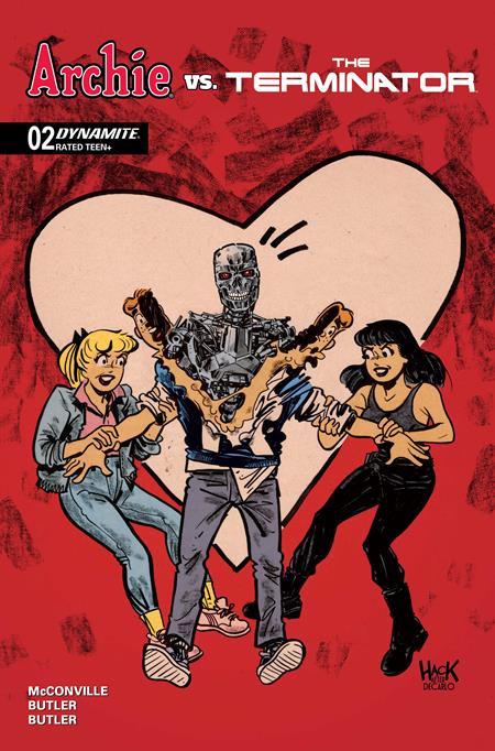 Archie vs the Terminator #2 - Dynamite | Robert Hack Var (Pre-Order) C41-P44