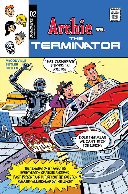 Archie vs the Terminator #2 - Dynamite | Bill Galvan Var (Pre-Order) C41-P44