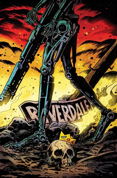 Archie vs the Terminator #2 | Francesco Francavilla Premium Metal Var (Pre-Order) C41-P46