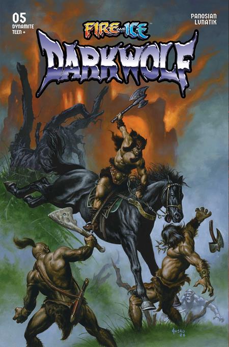 Fire & Ice: Darkwolf #5 - Dynamite | Joe Jusko Var (Pre-Order) C42-P45