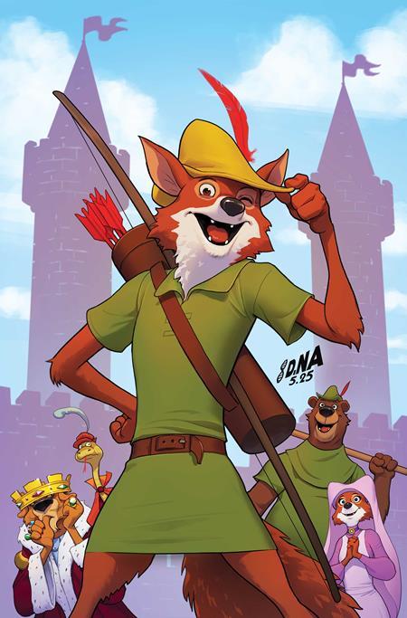 Robin Hood #1 - Dynamite / Disney | David Nakayama Premium Metal Var (Pre-Order) C42-P47