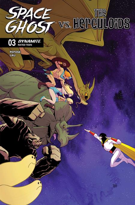Space Ghost vs the Herculoids #3 - Dynamite | Drew Moss Var (Pre-Order) C43-P46