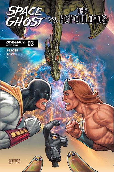 Space Ghost vs the Herculoids #3 - Dynamite | Joseph Michael Linsner Var (Pre-Order) C43-P46