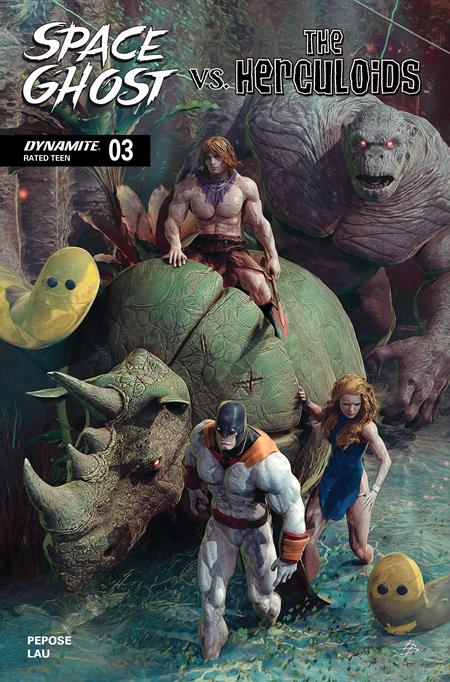 Space Ghost vs the Herculoids #3 - Dynamite | Bjorn Barends Var (Pre-Order) C43-P46
