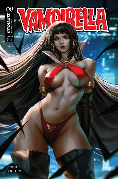 Vampirella #8 - Legacy #695 - Dynamite | Derrick Chew Var (Pre-Order) C43-P46