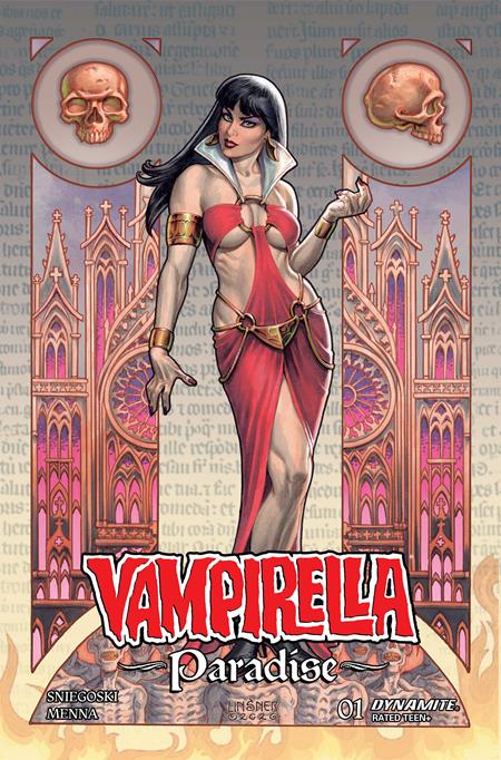 Vampirella: Paradise #1 - Dynamite | Joseph Michael Linsner Var (Pre-Order) C43-P46