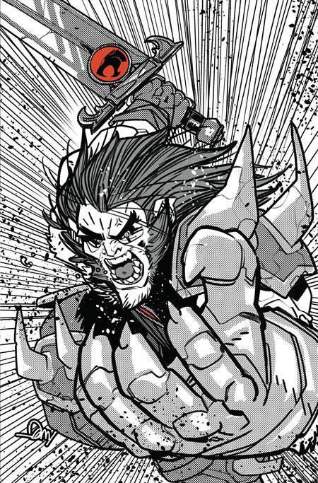 Thundercats #1 - Vol 2 - Dynamite | Seth Damoose 1:5 FOC Bonus Line Art Virgin Var (Closed) R2642