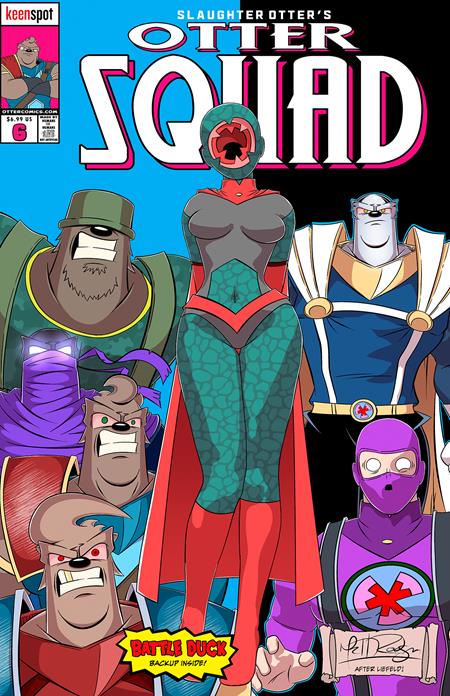 Slaughter Otter's Otter Squad #6 - Keenspot | Matt Rodgers New Mutants #98 Homage Var (Pre-Order) C41-P47