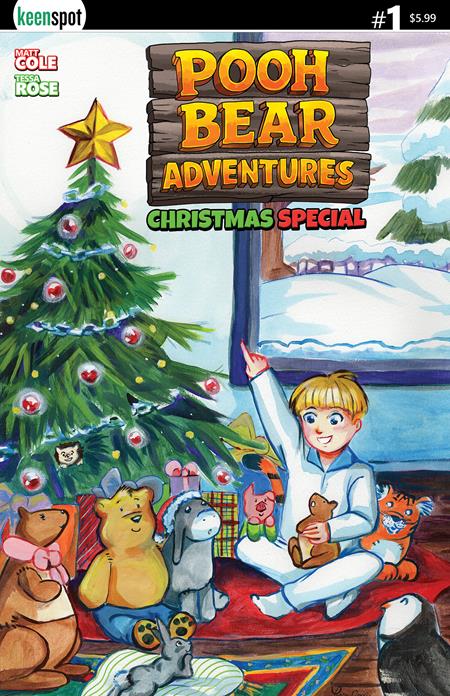 Pooh Bear Adventures: Christmas Special 2026 | Tessa Rose Opening Presents Main Cvr (Pre-Order) C39-P46