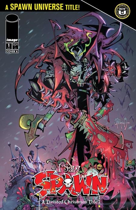 I Saw Spawn: A Twisted Christmas Tale #1 - Image | Rob Sketchcraft Duenas Main Cvr (Pre-Order) C41-P44