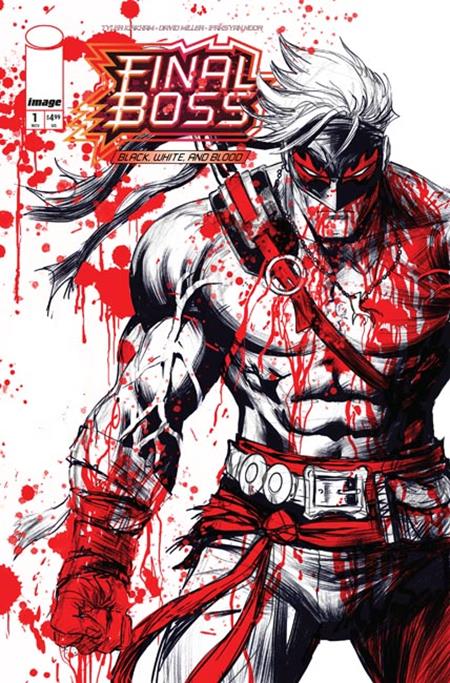 🔞 Final Boss: Black, White & Blood #1 - Image | Tyler Kirkham Main Cvr (Pre-Order) C44-P47