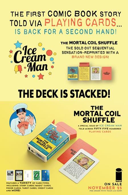 🔞 Ice Cream Man: The Mortal Coil Shuffle | Card Set Special - 70985304938800111 (Pre-Order) C40-P47