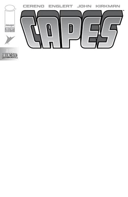Capes #13 - Image / Invincible Universe | Blank Sketch Var (Pre-Order) C44-P47