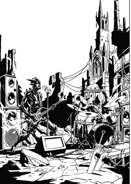 Fireborn #6 - Image / Lost Fantasy Universe | Emmanuel Gervasoni B&W Concert Var (Pre-Order) C44-P47