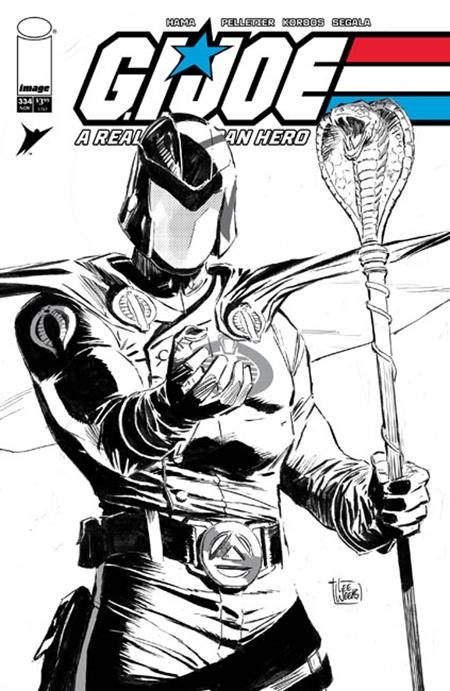 Gi Joe: A Real American Hero #334 - Image | Lee Weeks B&W Var (Pre-Order) C42-P45
