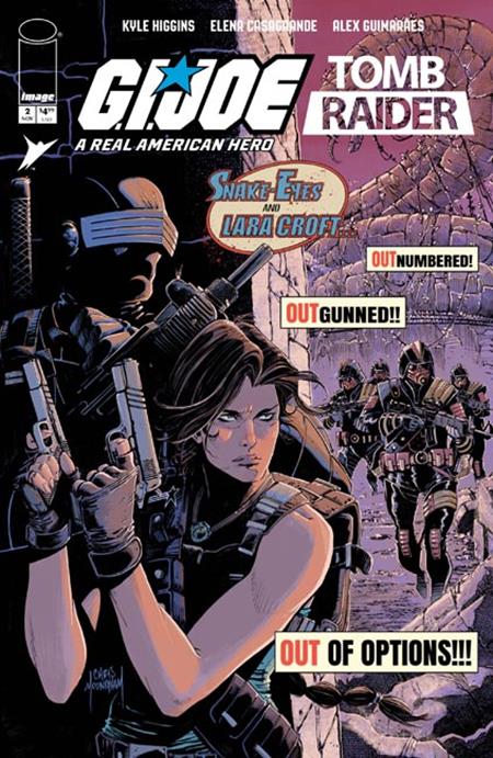 Gi Joe: A Real American Hero x Tomb Raider #2 | Chris Mooneyham 1:25 Vintage Var (Pre-Order) C41-P00