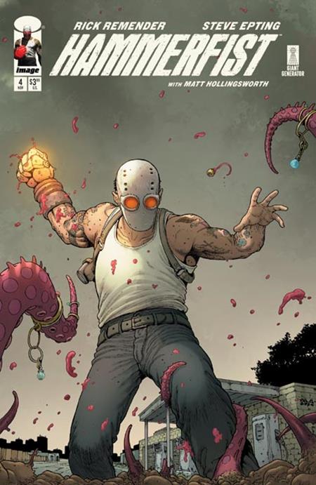 🔞 Hammerfist #4 - Image / Giant Generator | Andre Lima Araujo Var (Pre-Order) C44-P47