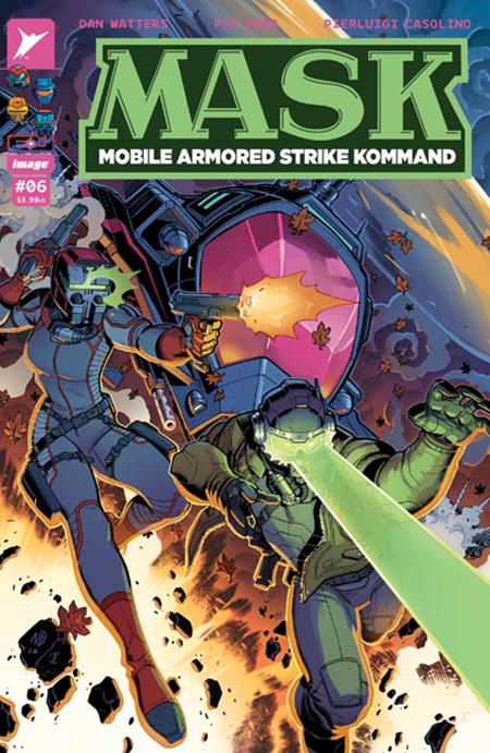 M.A.S.K. #6 - Mask - Image / Energon Universe | Bradshaw, Charalampidis Var (Pre-Order) C41-P44