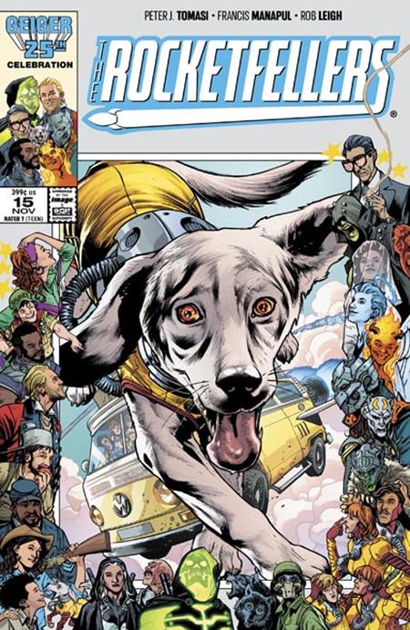 Rocketfellers #15 - Image / Ghost Machine | Hitch, Anderson Geiger #25 Anniversary Var (Pre-Order) C44-P47