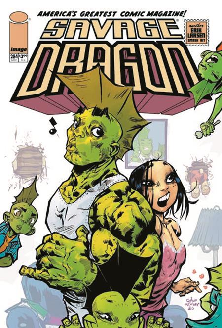 🔞 Savage Dragon #284 - Image | Adam Archer Var (Pre-Order) C44-P47