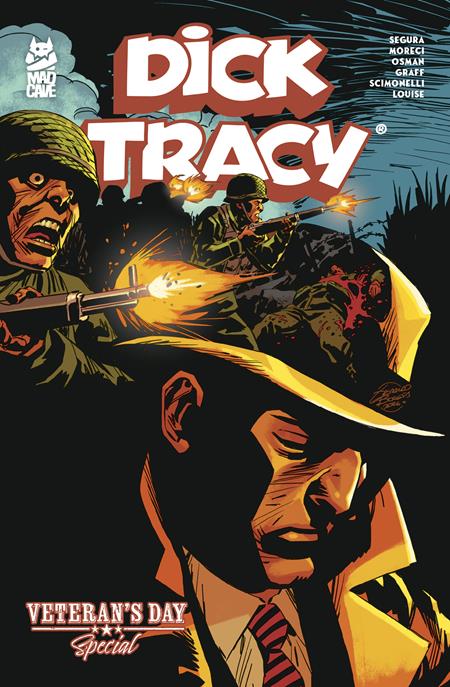 Dick Tracy - Veteran's Day Special 2026 - Mad Cave | Geraldo Borges Main Cvr (Pre-Order) C42-P45