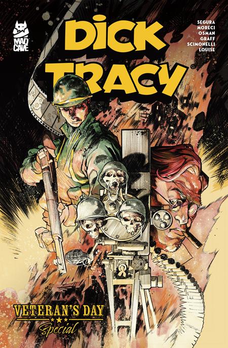 Dick Tracy - Veteran's Day Special 2026 - Mad Cave | Francesco Scimonelli Var (Pre-Order) C42-P45