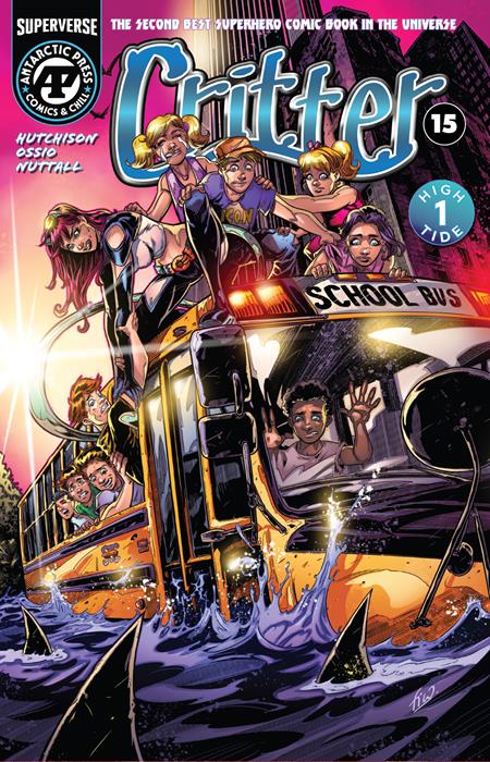 Critter #15 - Antarctic Press / Superverse | Fico Ossio Main Cvr (Pre-Order) C41-P45