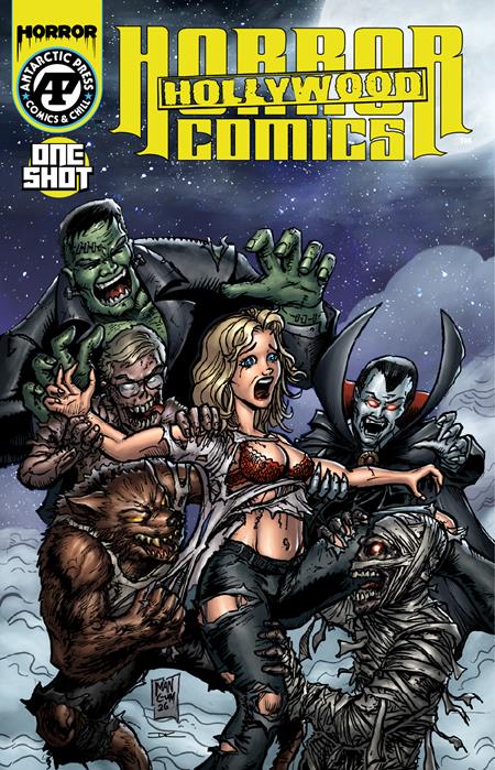 Horror Comics: Hollywood - Antarctic Press | Gabriel Mangum Var (Pre-Order) C42-P46