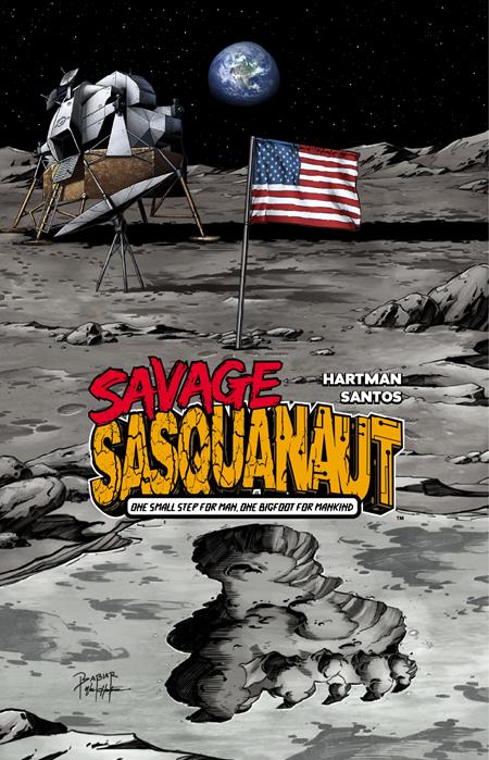Savage Sasquanaut #1 - Antarctic Press / Sci Fi | Craig Babiar One Giant Step Var (Pre-Order) C40-P44