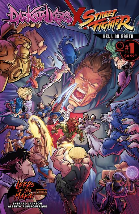 Darkstalkers x Street Fighter: Hell on Earth - Udon | Alberto Alburquerque Main Cvr (Pre-Order) C39-P44