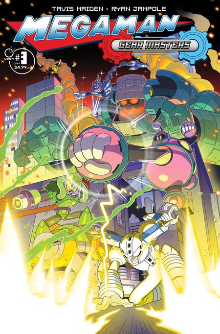 Mega Man: Gear Masters #3 - Udon | Ryan Jampole Main Cvr (Pre-Order) C42-P47