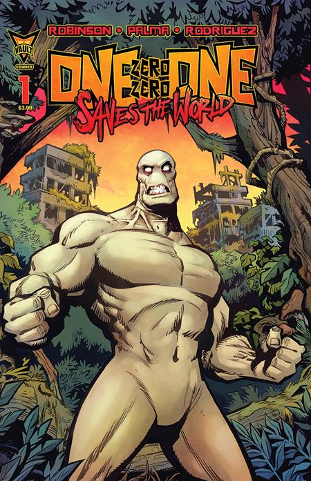 One Zero Zero One Saves the World #1 - Vault | Brett Parson Main Cvr (Pre-Order) C40-P44
