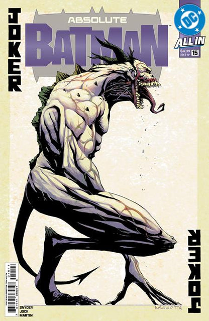 Absolute Batman #15 - Nick Dragotta Main Cover (Back-Issue)