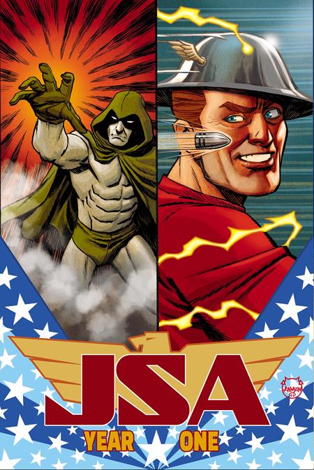 JSA #14 | Dave Johnson Main Cover • Pre-Sale: C45-P48