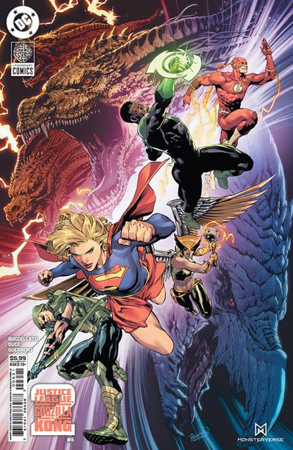 Justice League Vs. Godzilla Vs. Kong 2 #6 (of 7) • Carlo Pagulayan Var • Pre-Sale: C47-P51