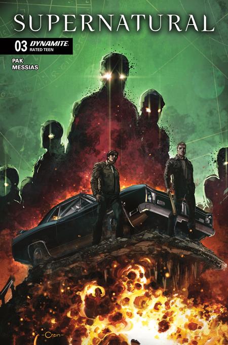 Supernatural #3 | Clayton Crain Main Cover • Pre-Sale: C45-P49