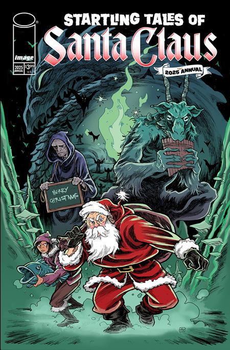 Startling Tales of Santa Claus 2025 Annual | One-Shot | Mark Laszlo Main Cover • Pre-Sale: C45-P48